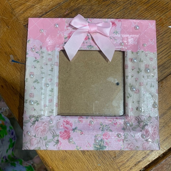 Shabby Chic Upcycled Picture Frames-3”x3” - Picture 5 of 6